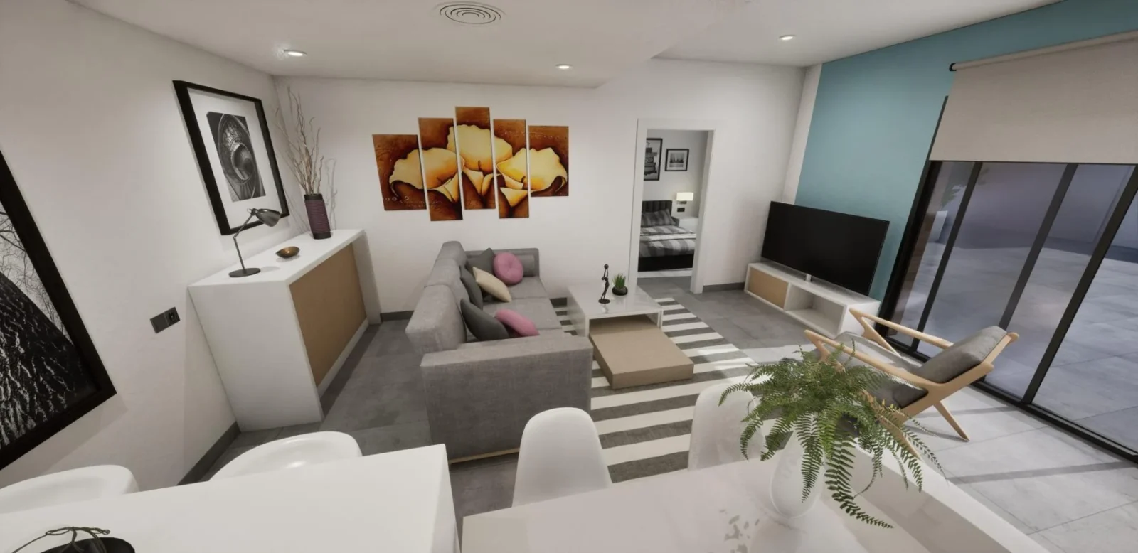 Quad House with 3 bedrooms