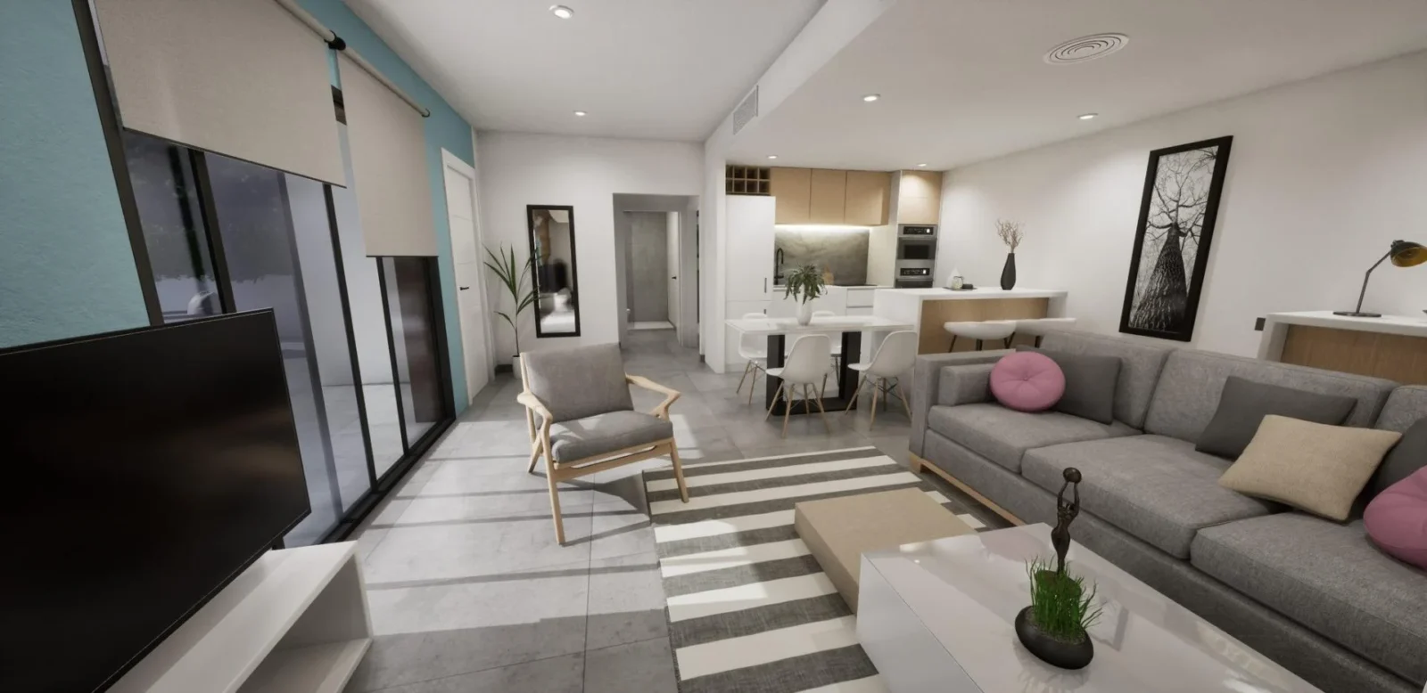 Quad House with 3 bedrooms