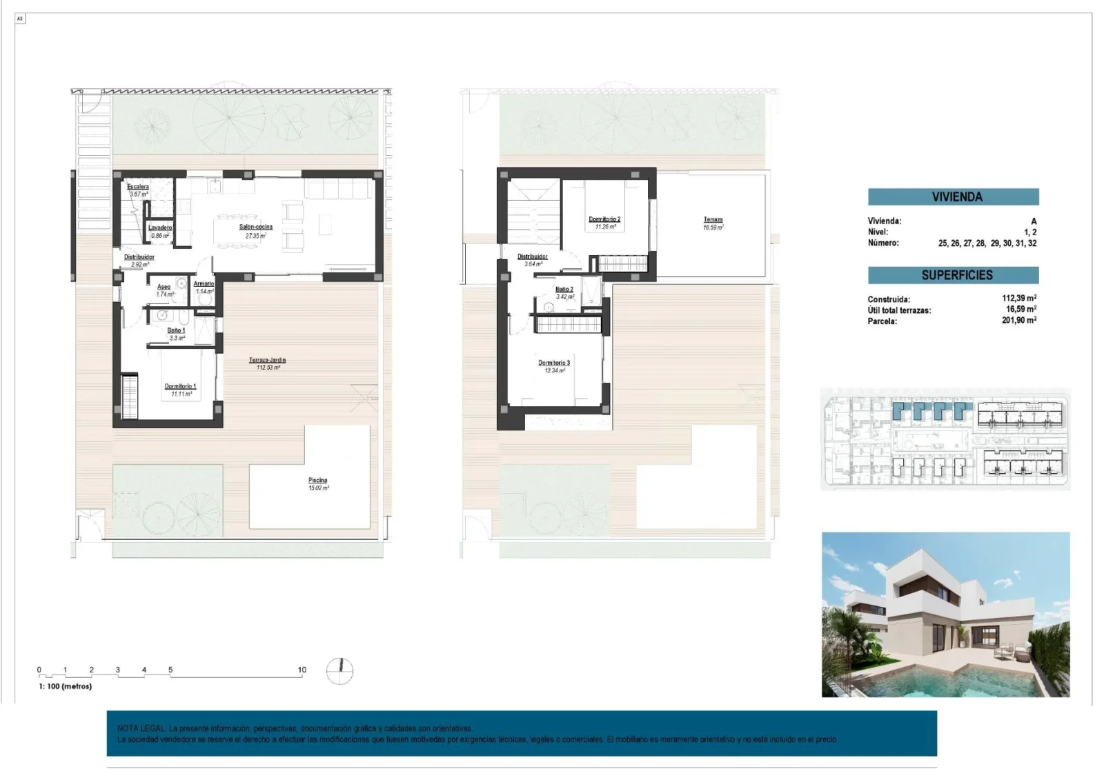 Villa with 3 bedrooms