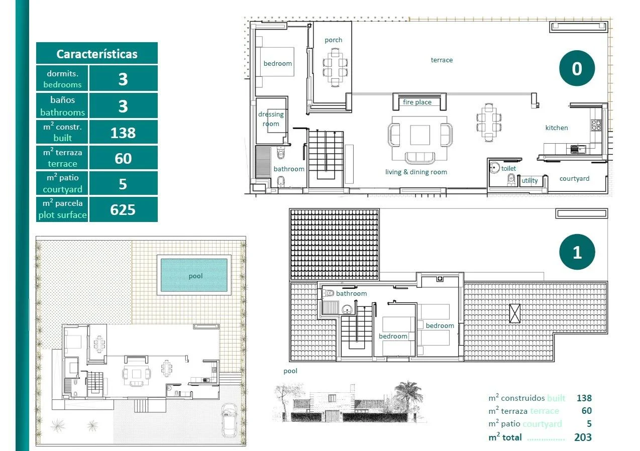 Villa with 3 bedrooms