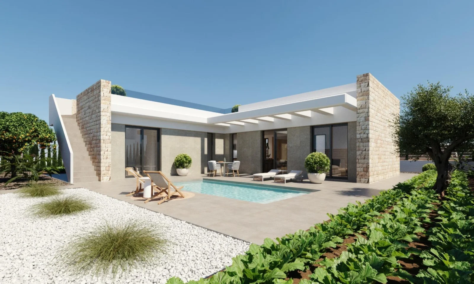 Villa med 3 soverom