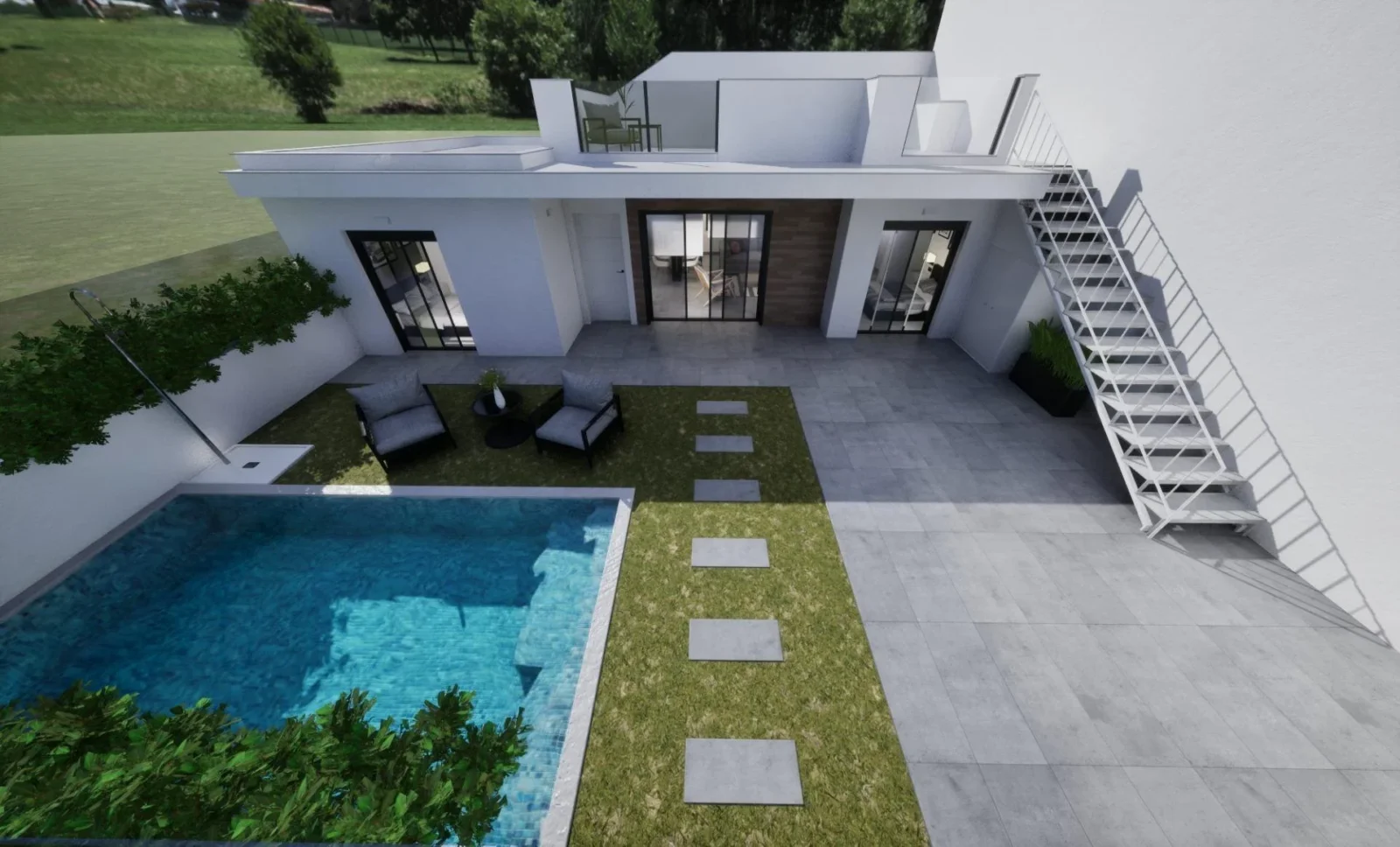 Quad House with 3 bedrooms