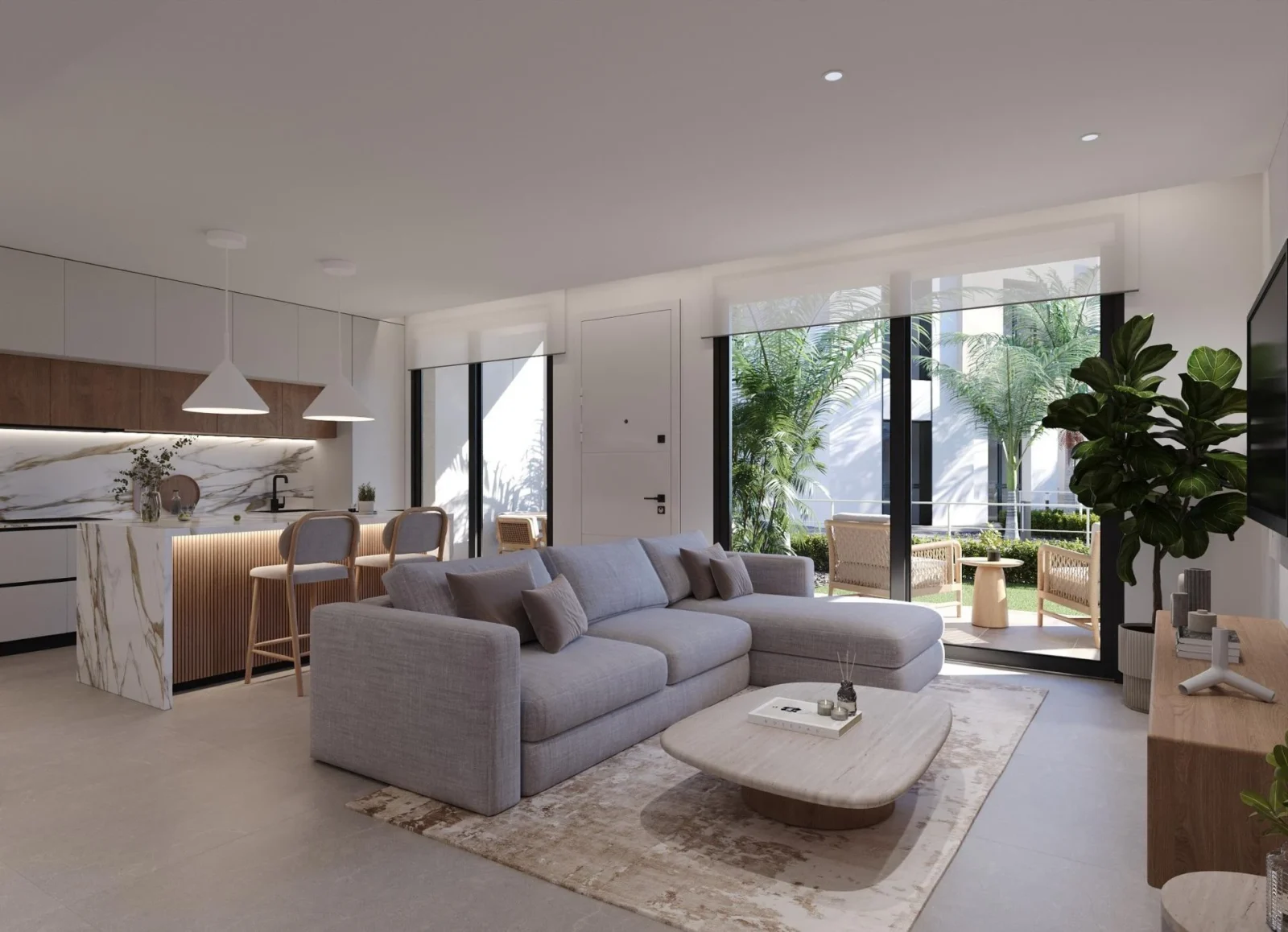 Bungalow, 2 makuuhuonetta