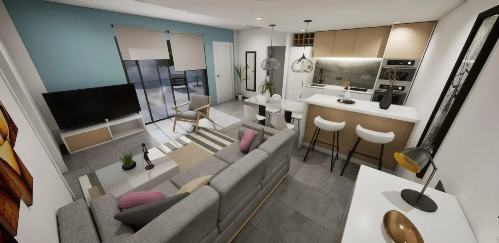 Quad House with 3 bedrooms