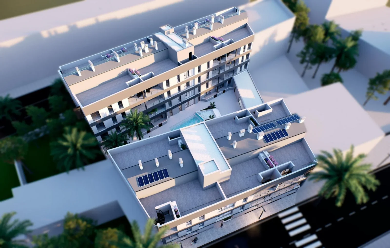 Penthouse with 2 bedrooms