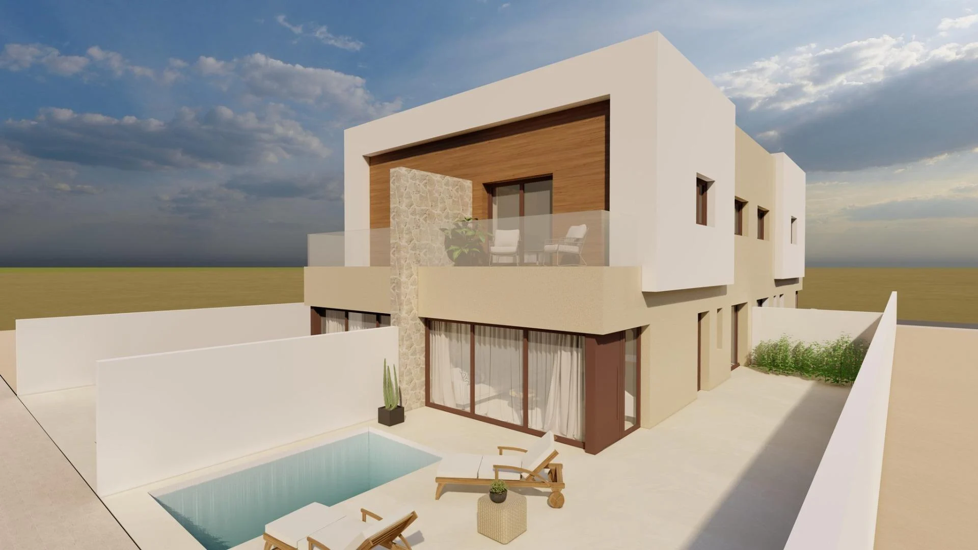 Quad House with 3 bedrooms