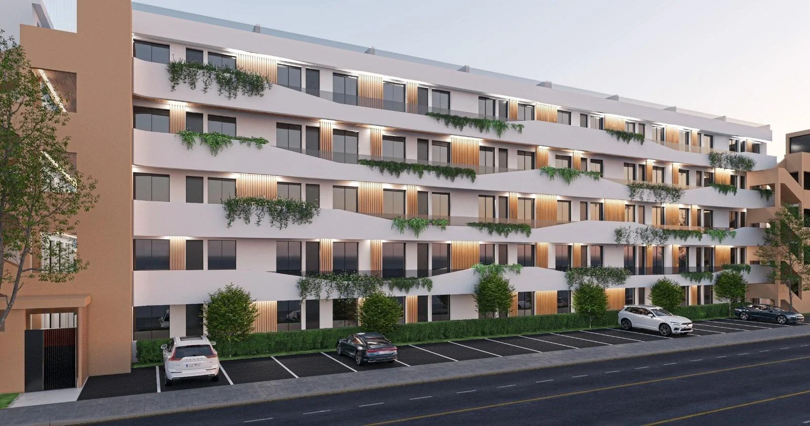 Penthouse med 3 soveværelser