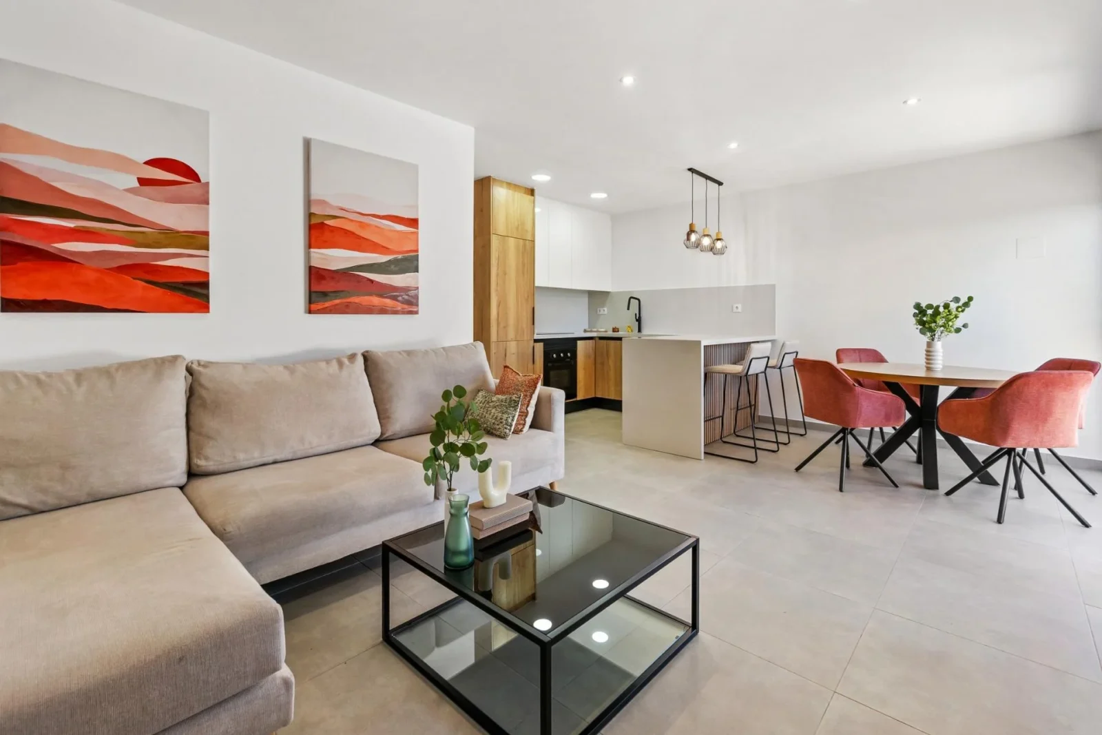 Penthouse med 3 soveværelser