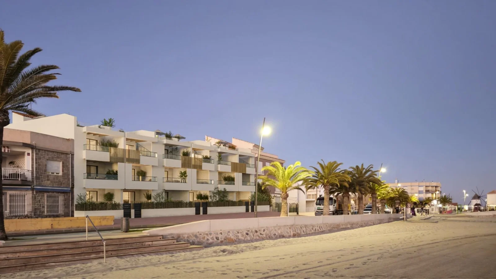 Penthouse med 2 soveværelser