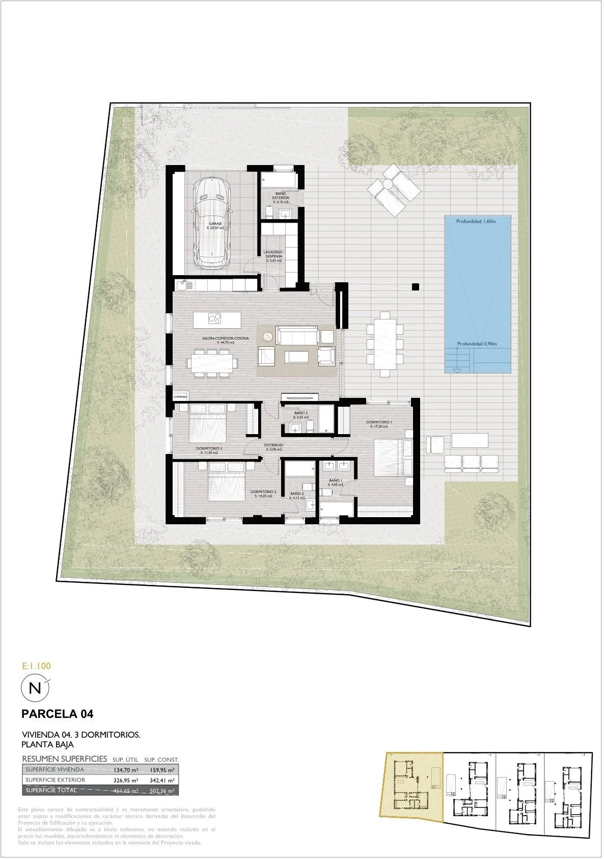 Villa with 3 bedrooms