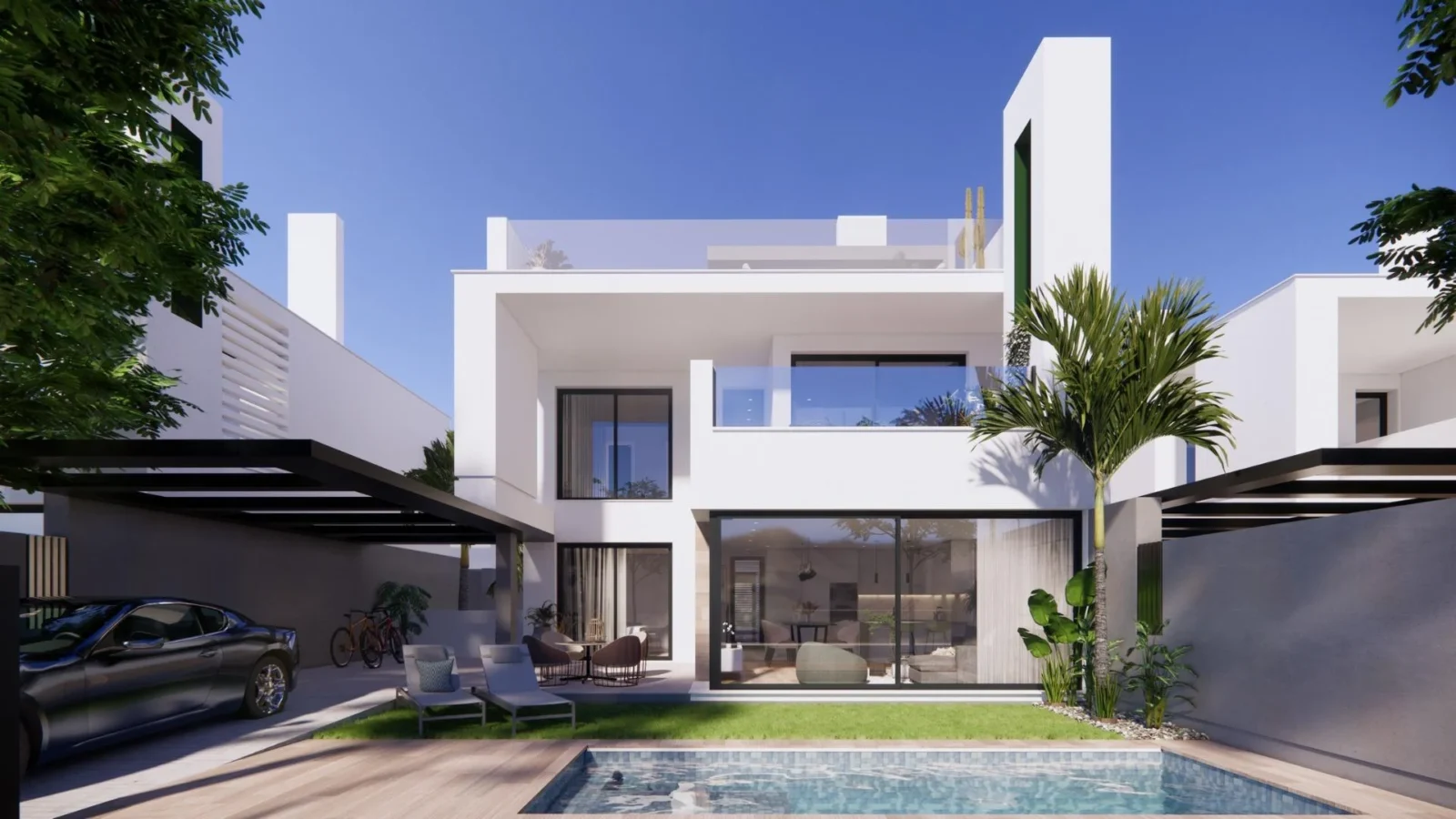 Villa med 3 sovrum