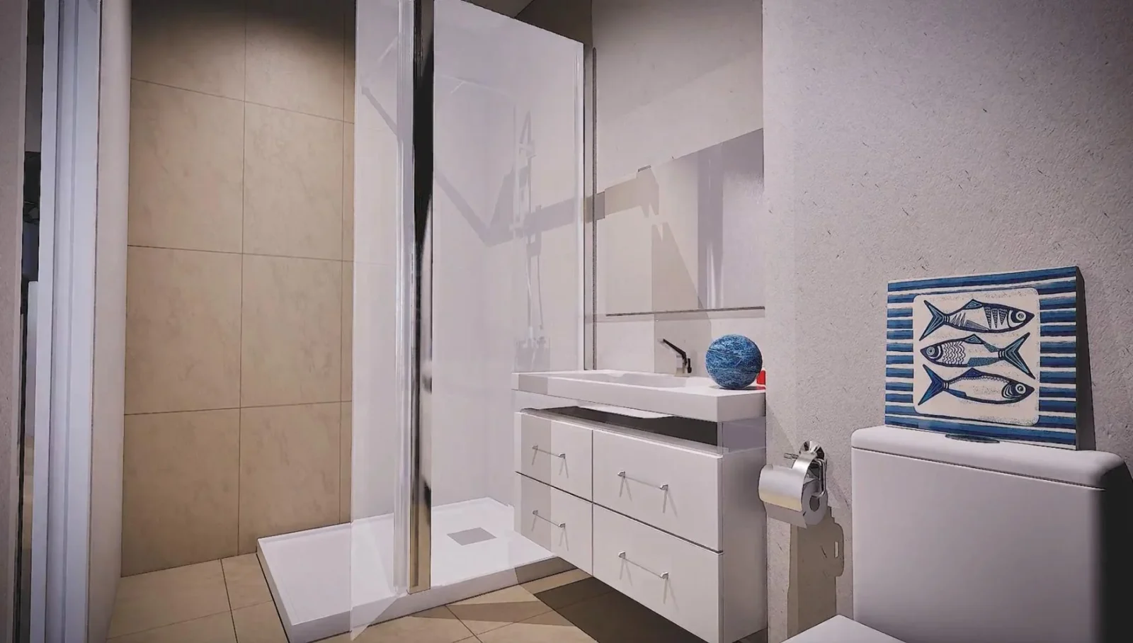 Apartment with 3 bedrooms