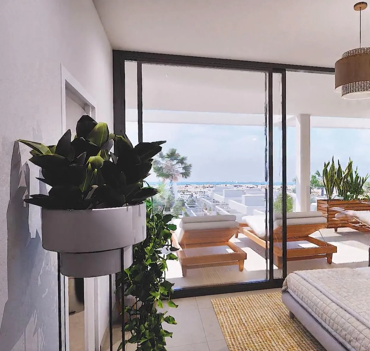 Penthouse with 3 bedrooms