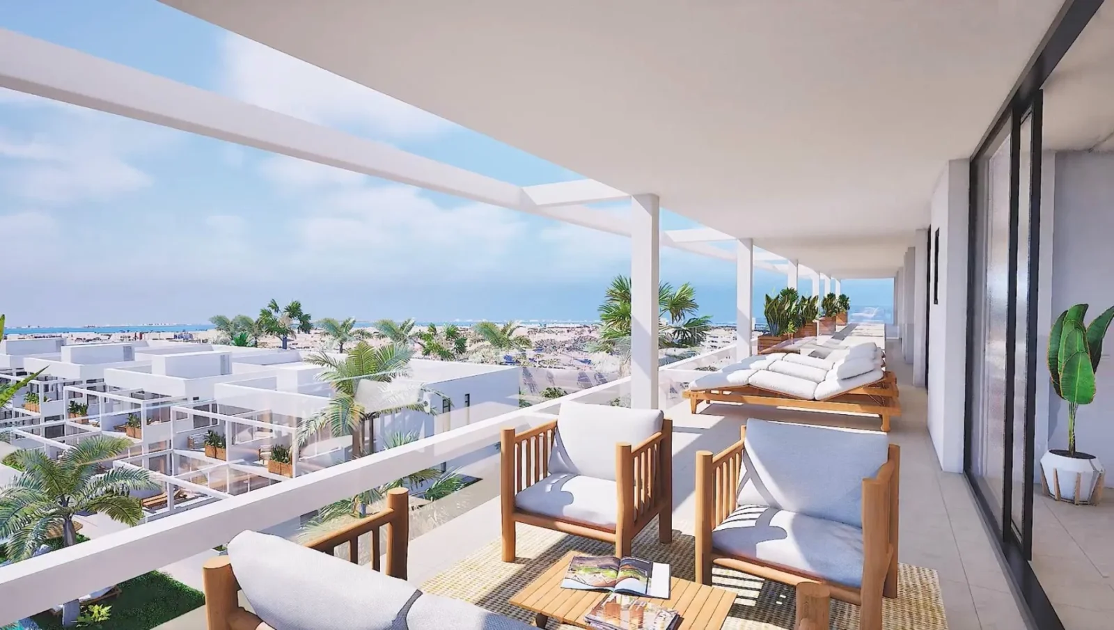 Penthouse with 3 bedrooms