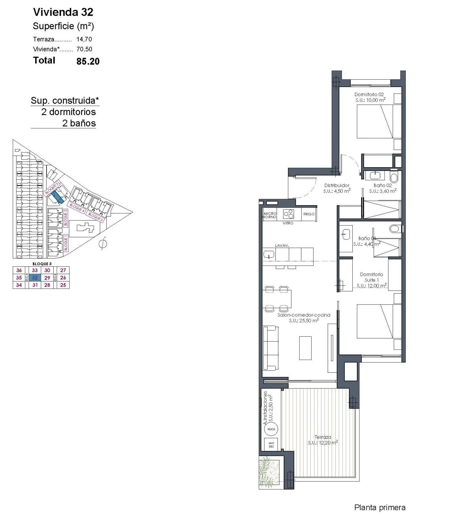 Apartment with 2 bedrooms