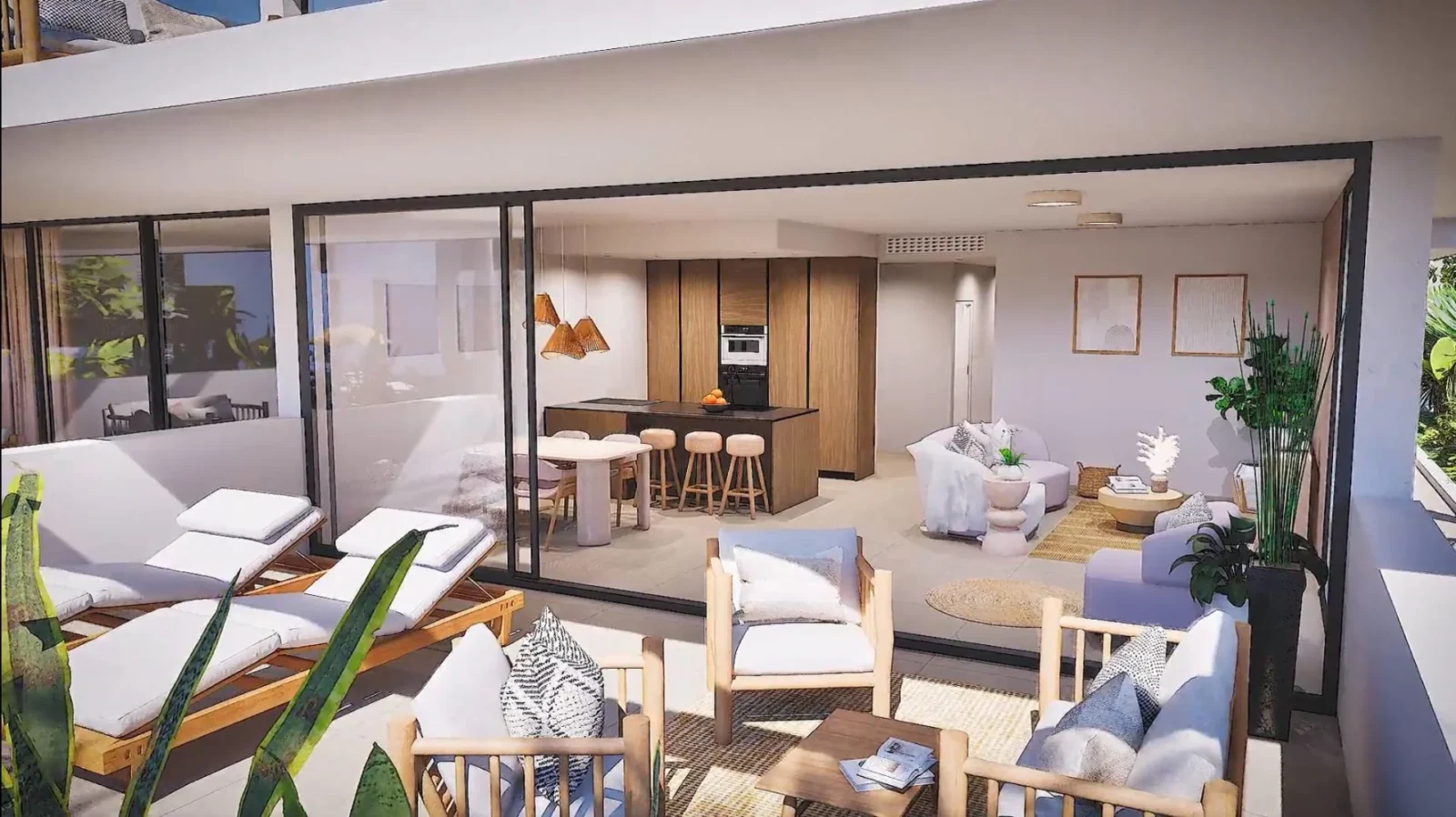 Penthouse with 3 bedrooms