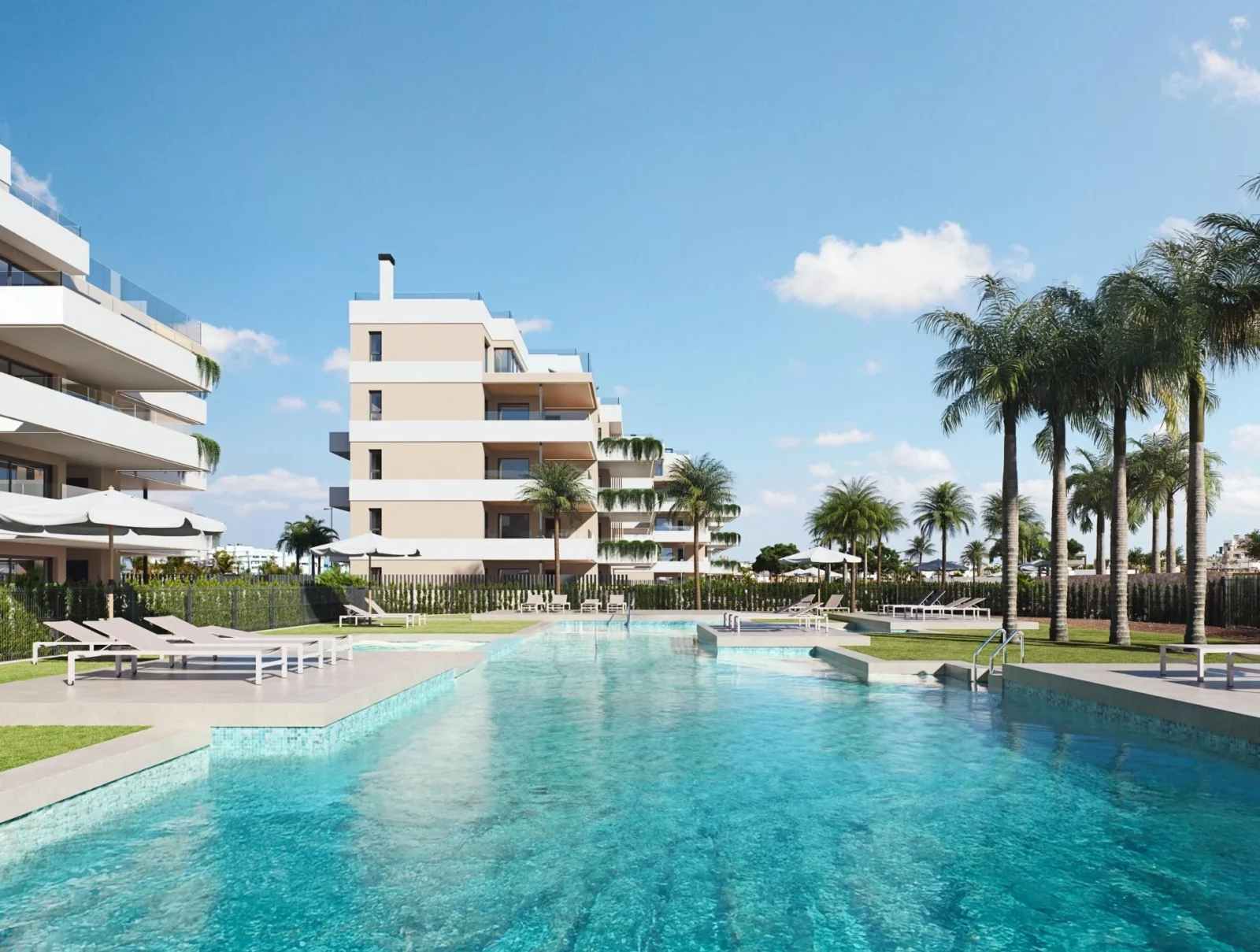 Penthouse med 3 soveværelser