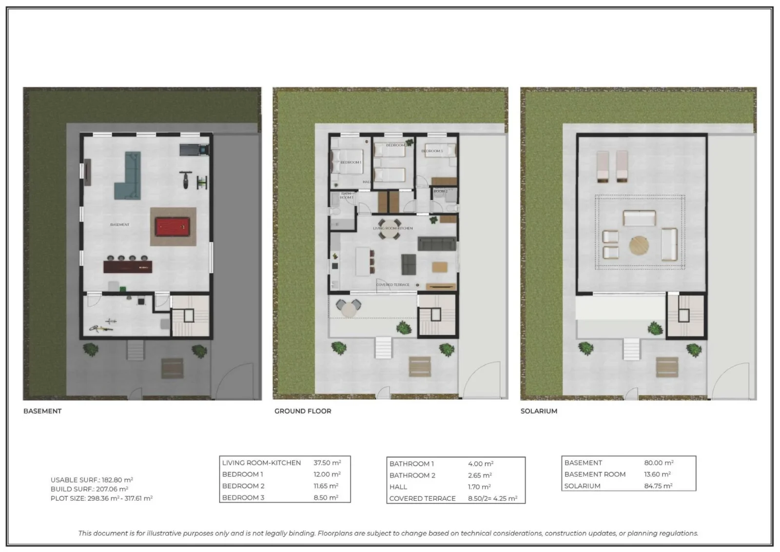 Villa with 3 bedrooms