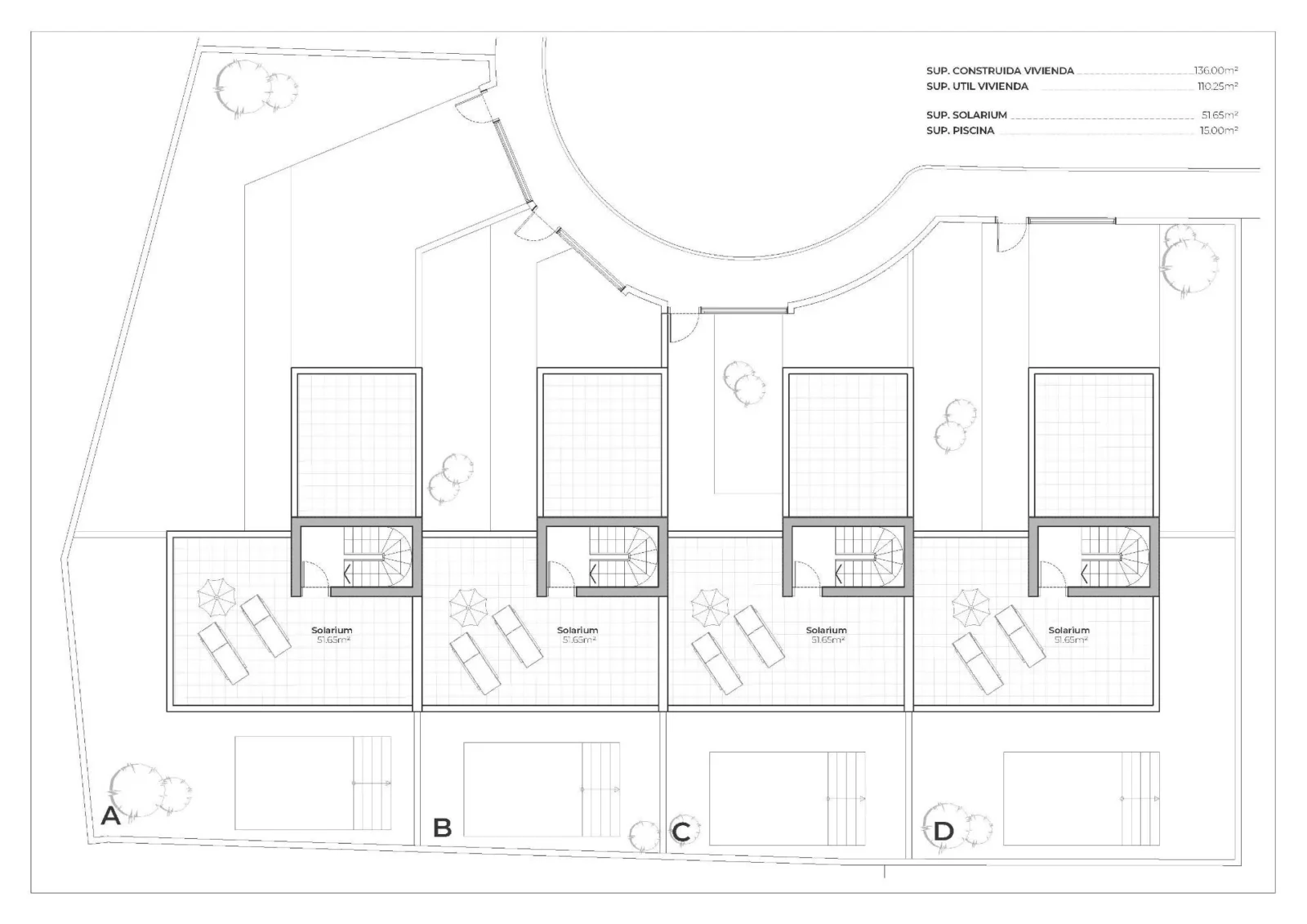 Villa med 3 soveværelser