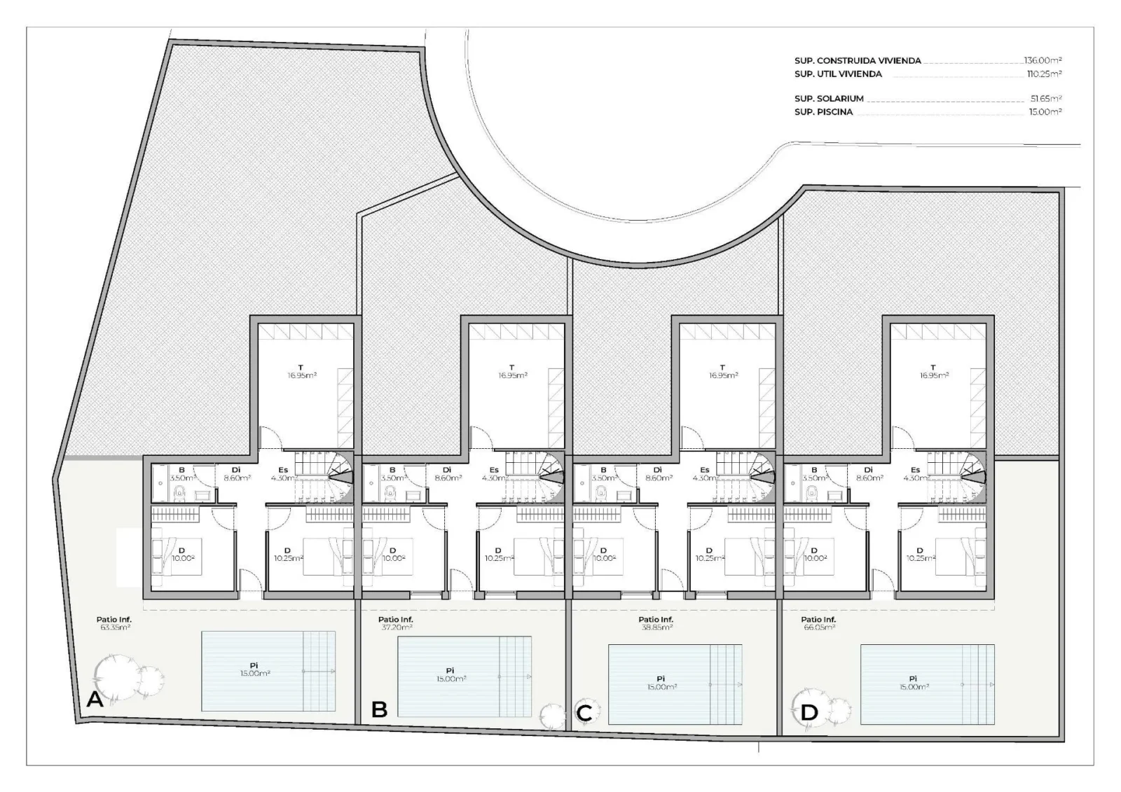 Villa med 3 soveværelser