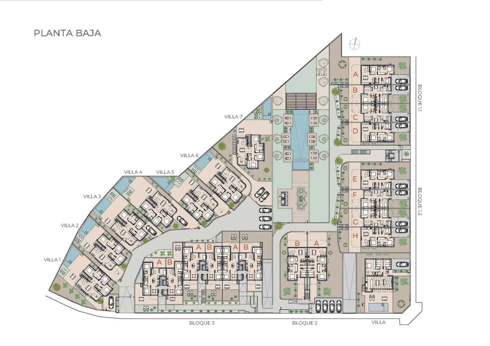 Villa med 3 soveværelser