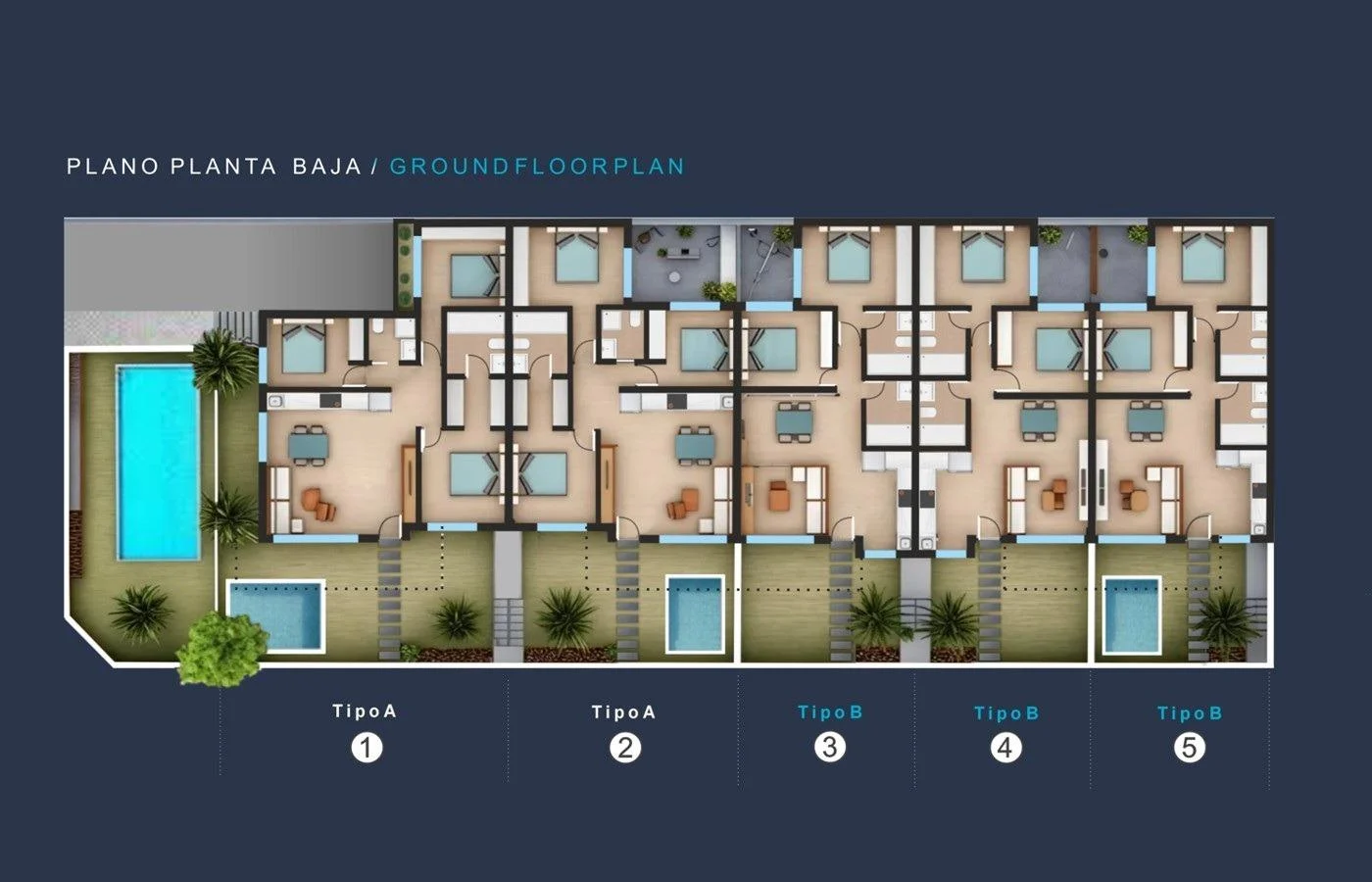 Ground Floor Bungalow with 2 bedrooms