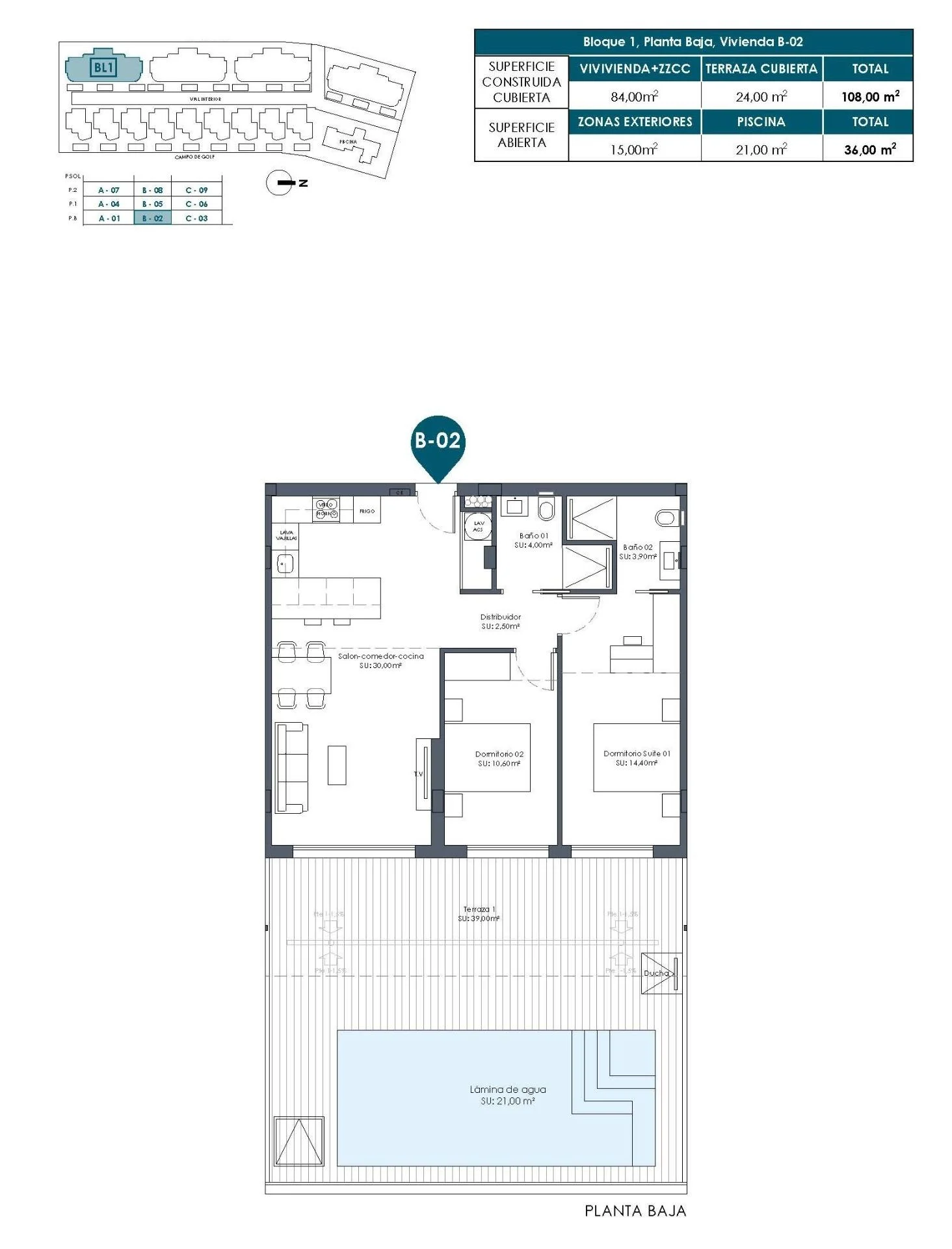 Apartment with 2 bedrooms
