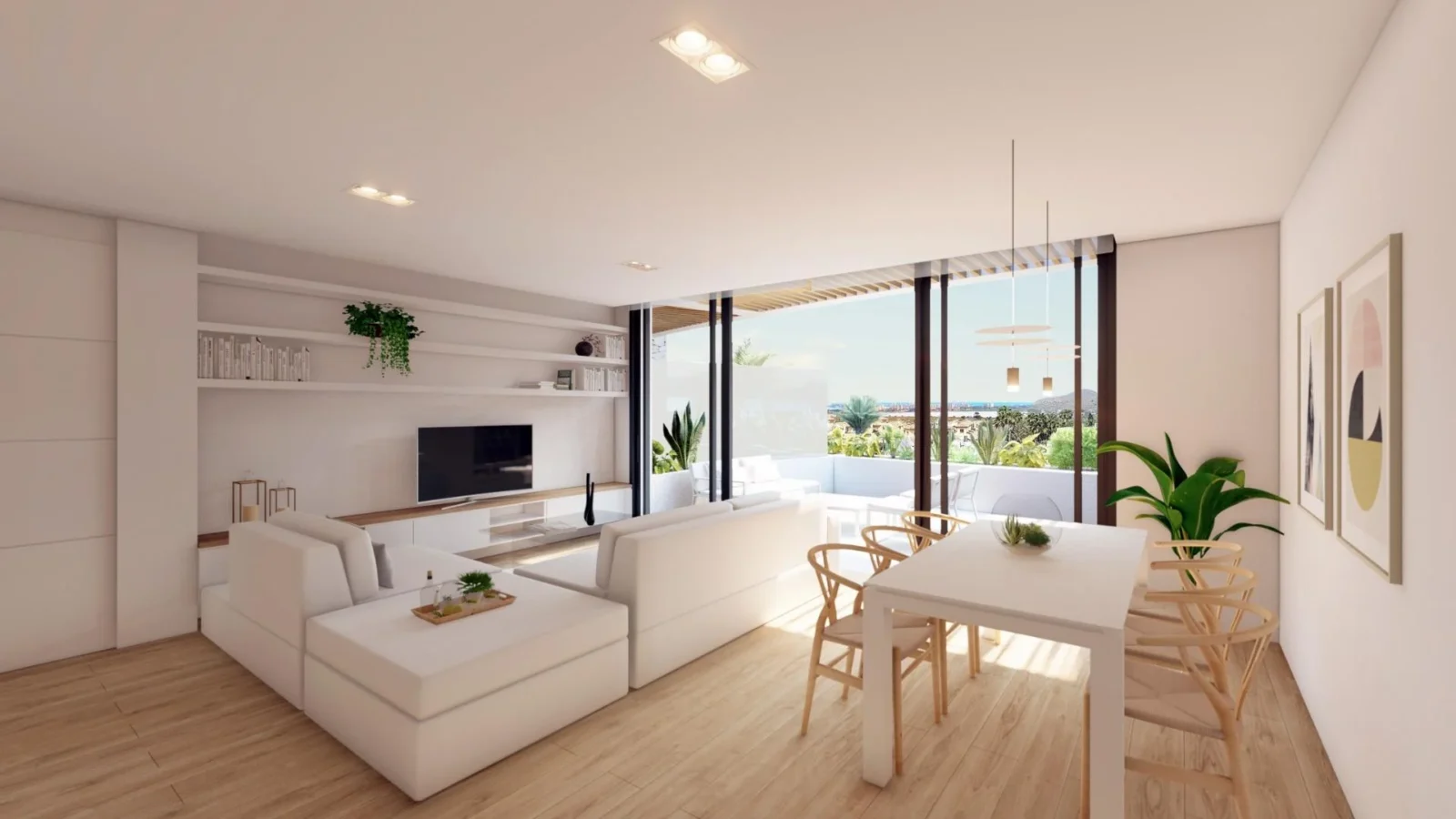 Ground floor apartment with 3 bedrooms