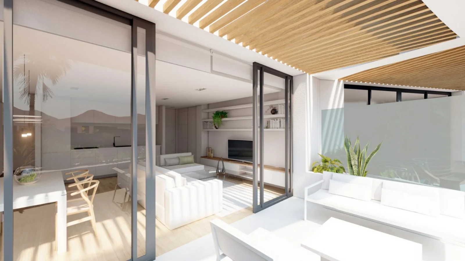 Ground floor apartment with 3 bedrooms