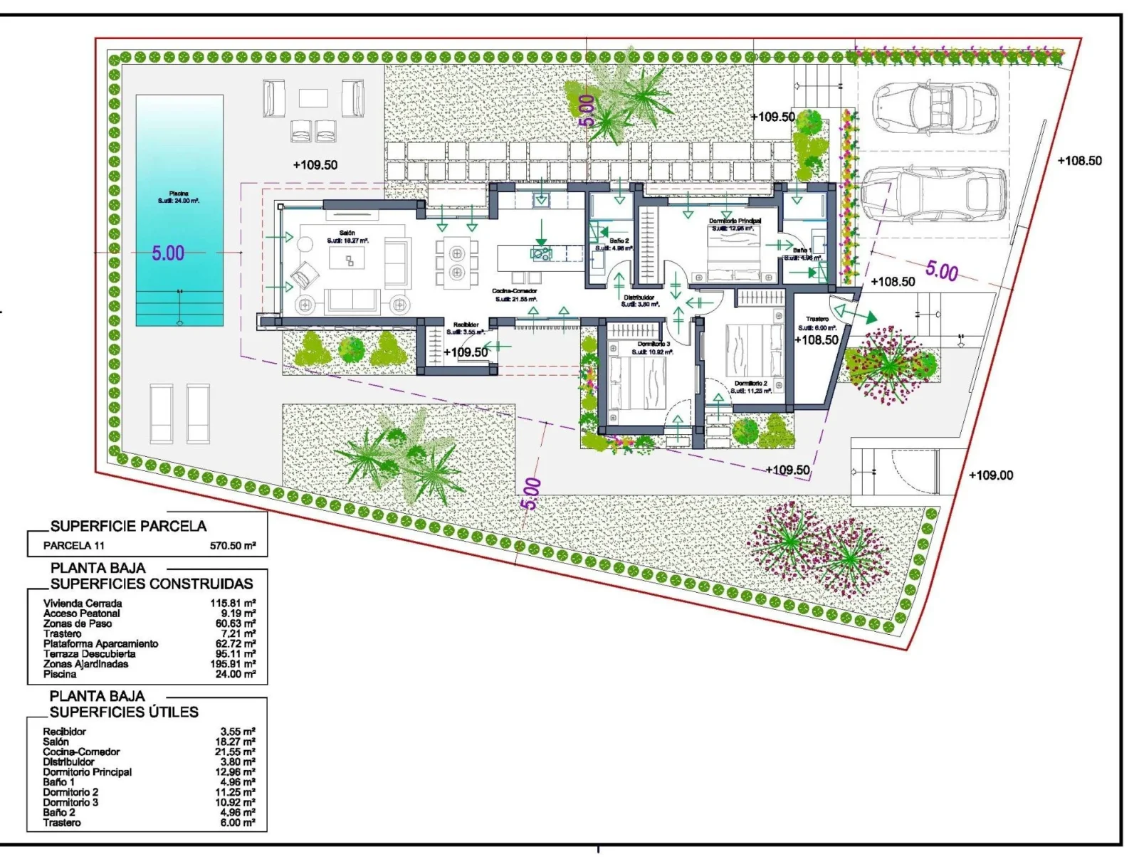 Villa with 3 bedrooms