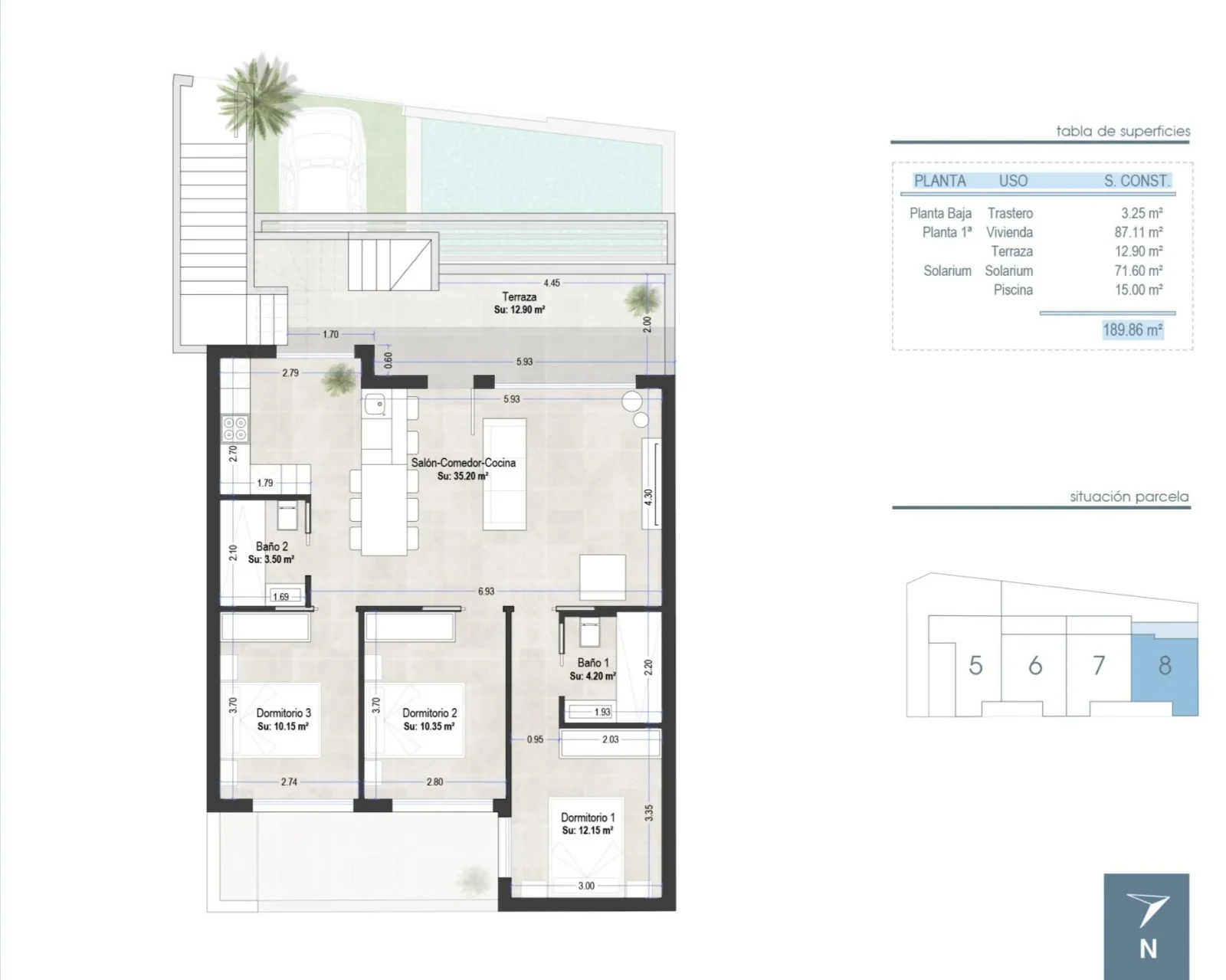 Bungalow with 3 bedrooms