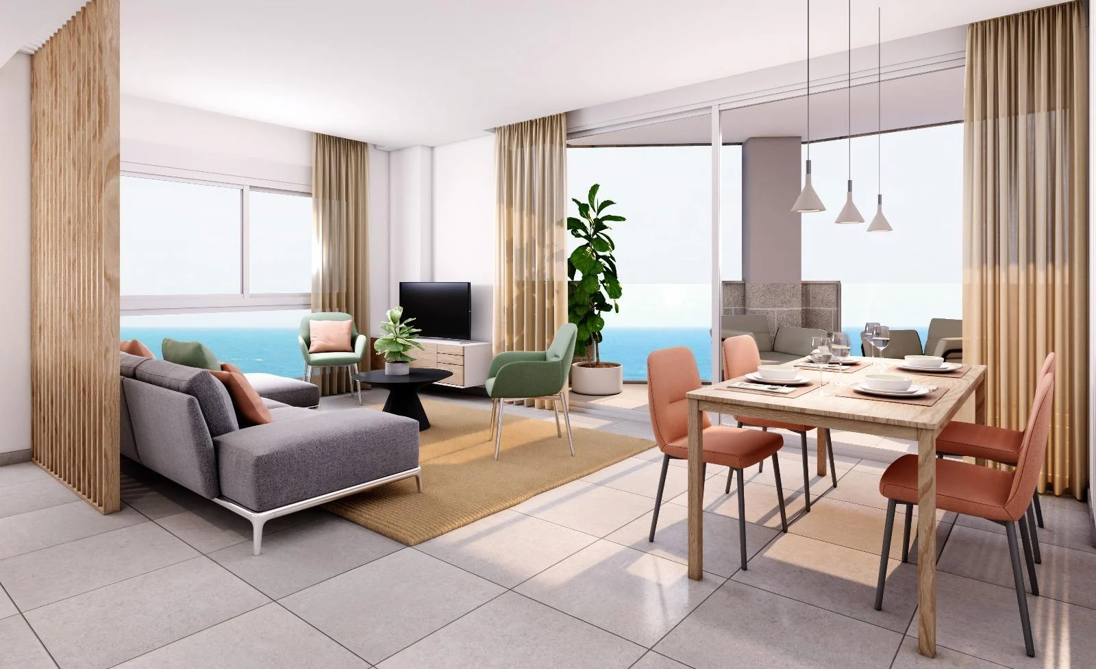 Apartment with 3 bedrooms