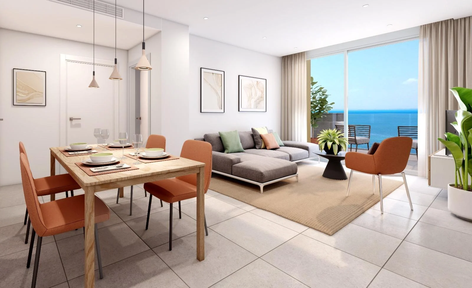 Apartment with 3 bedrooms