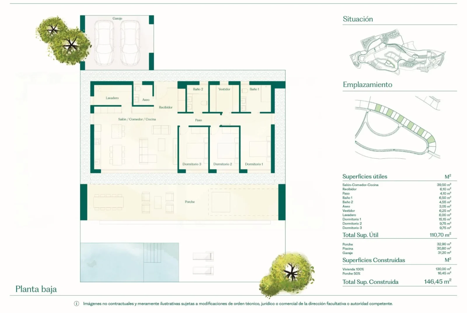 Villa med 3 soverom