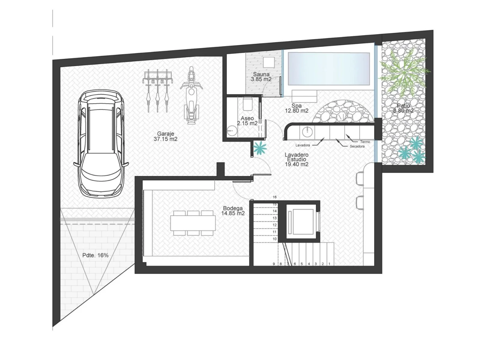 Villa with 3 bedrooms