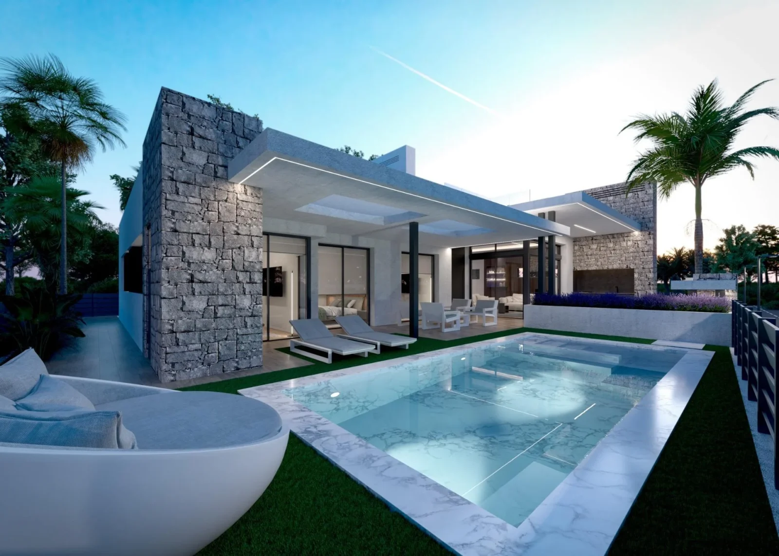 Villa med 3 soverom