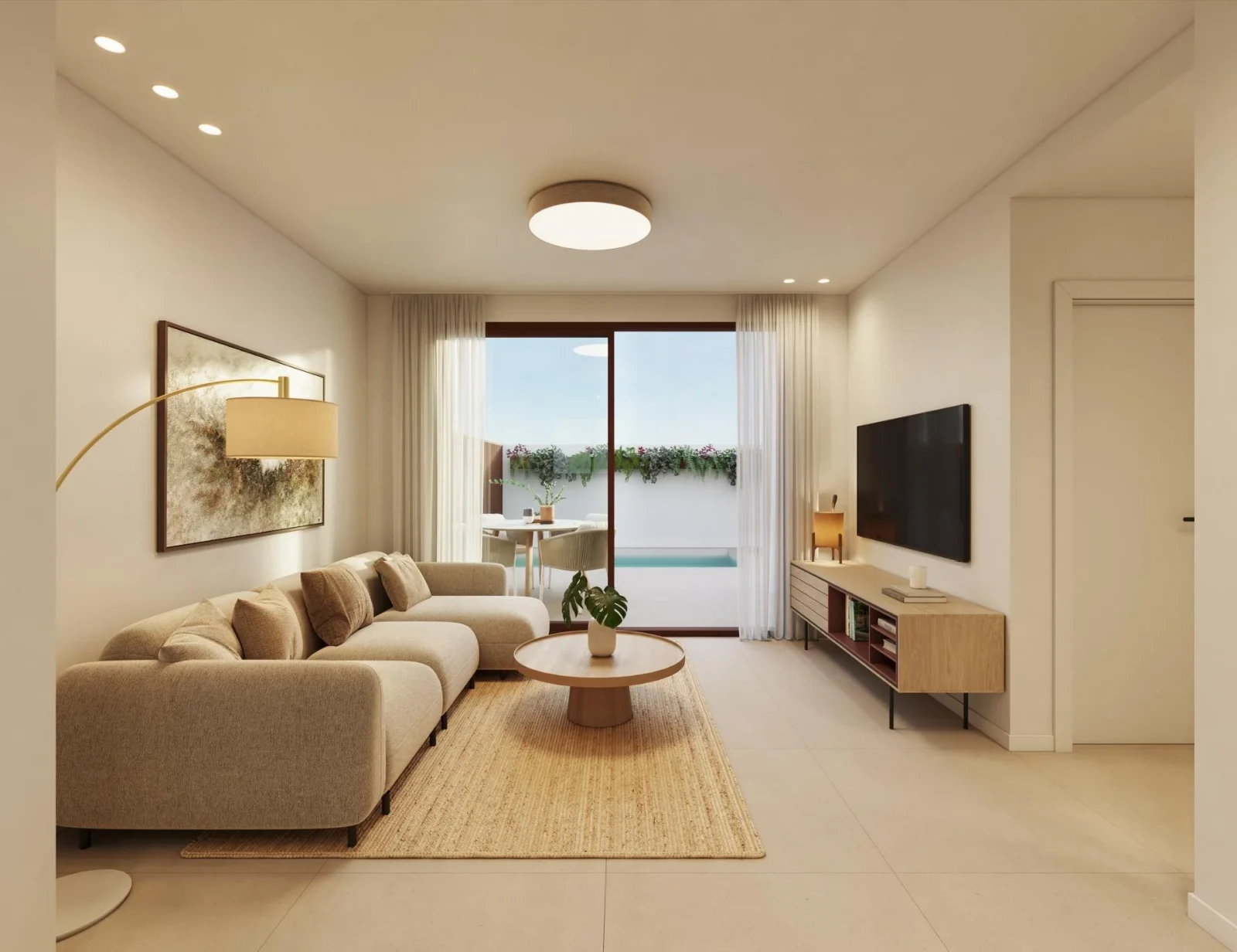 Bungalow med 2 soverom