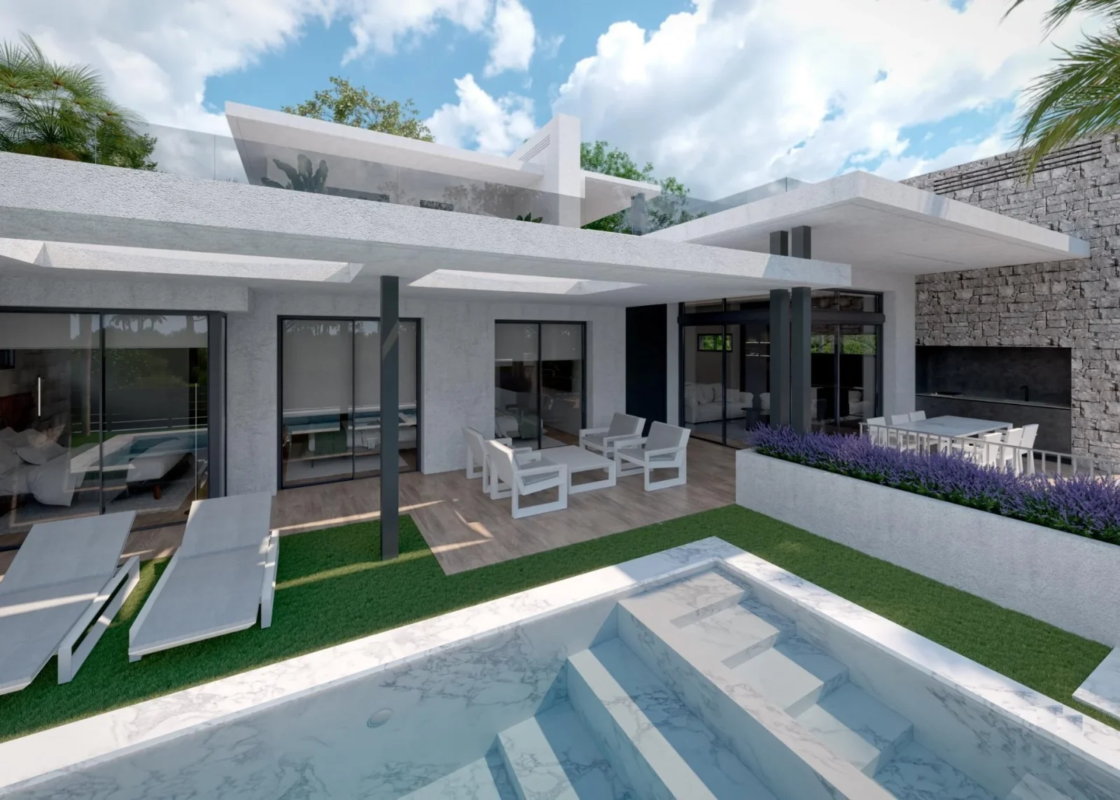 Villa med 3 soverom
