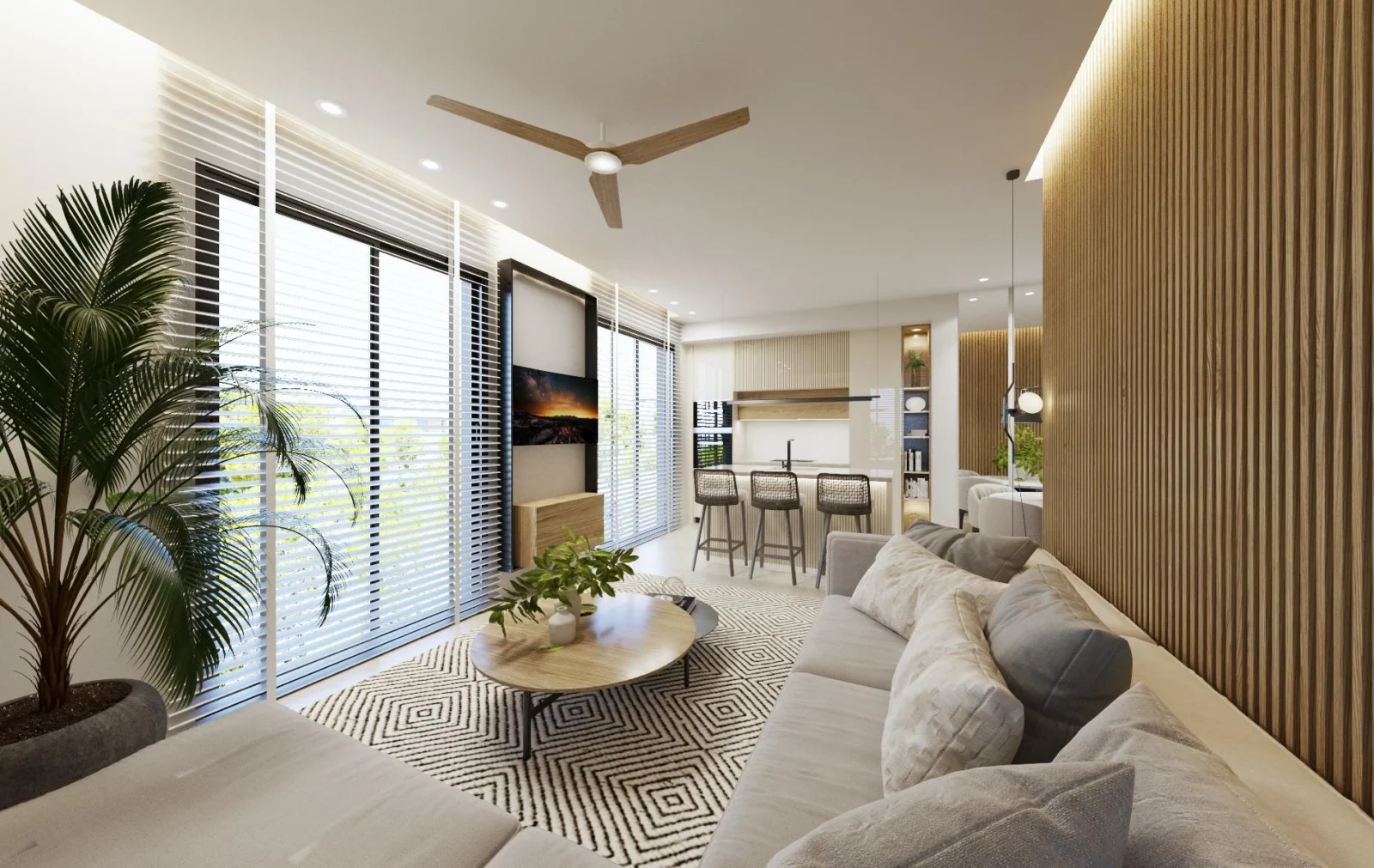 Penthouse with 3 bedrooms