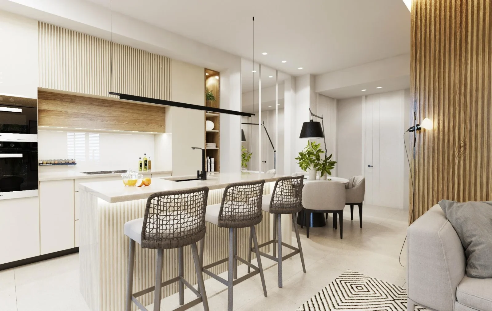 Penthouse with 3 bedrooms