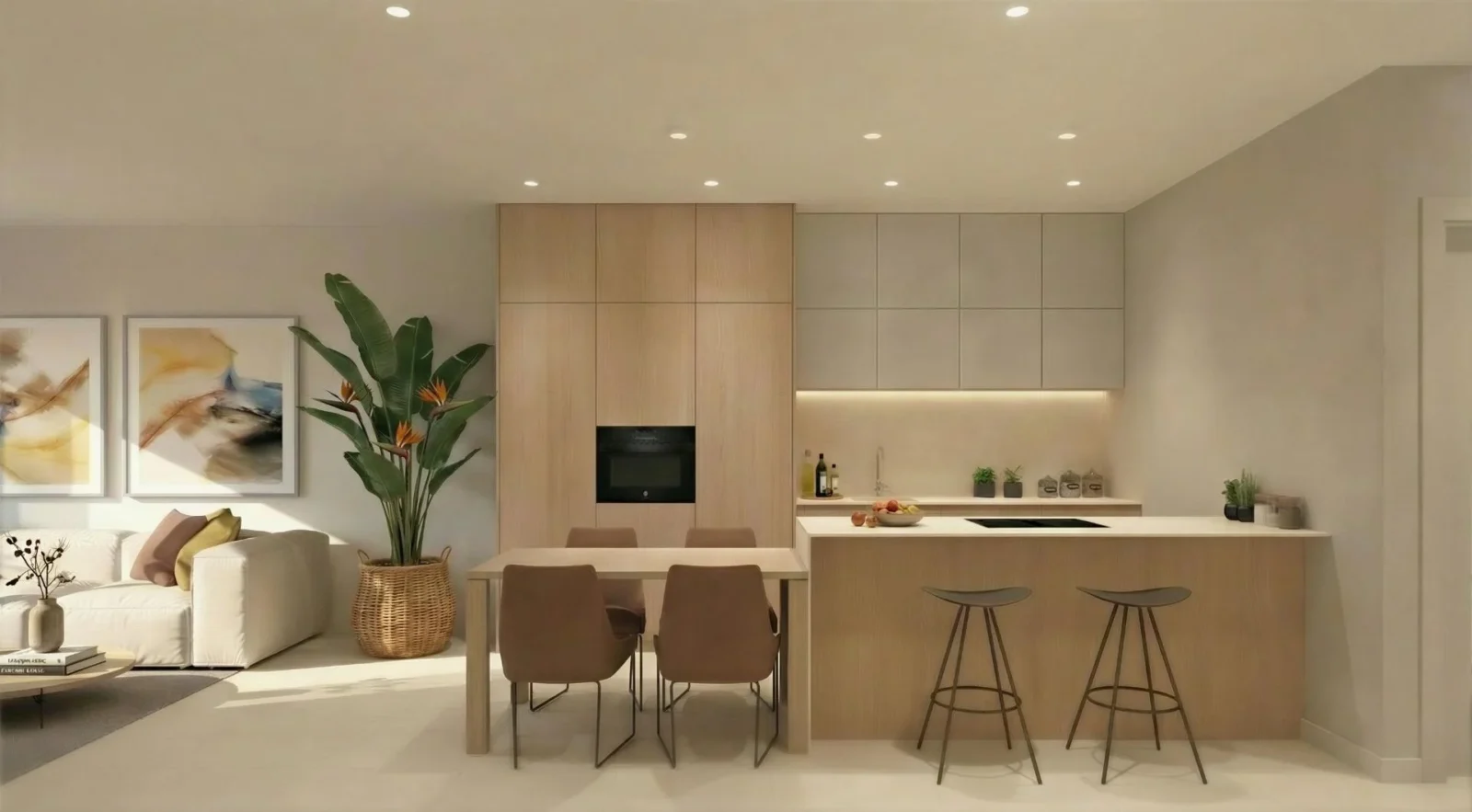 Quad House med 2 soveværelser