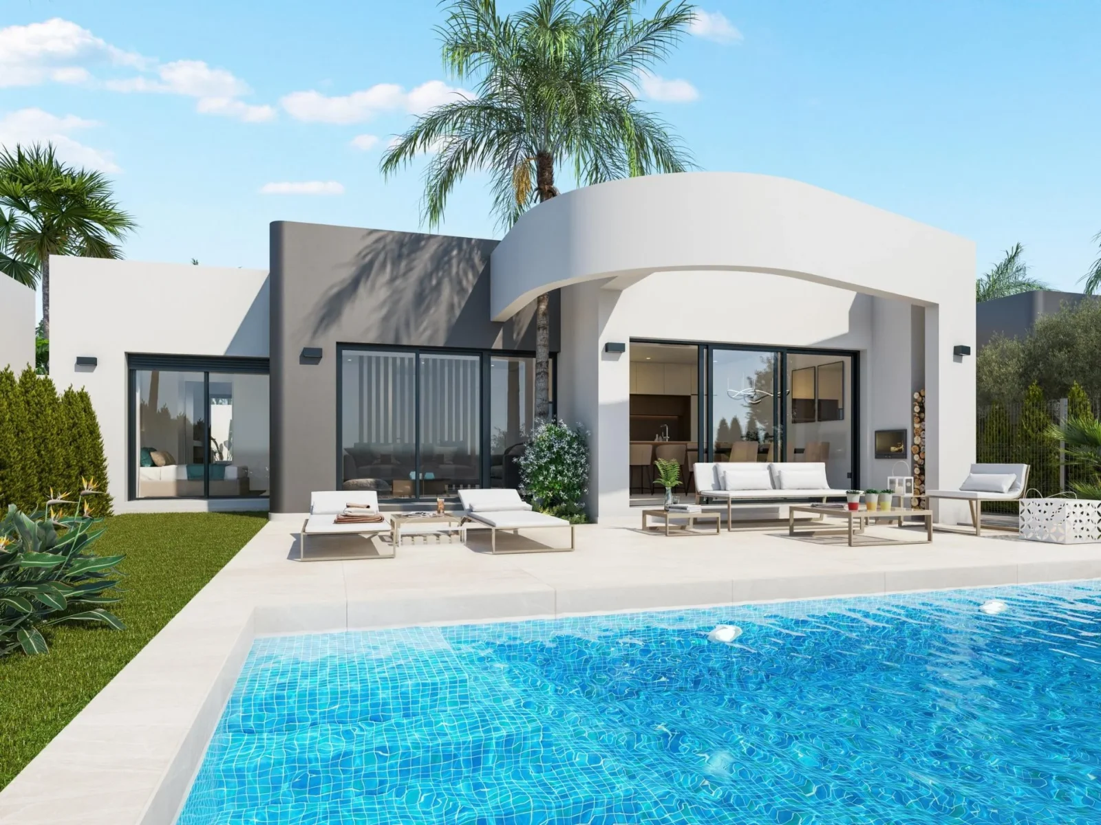 Villa med 3 soverom