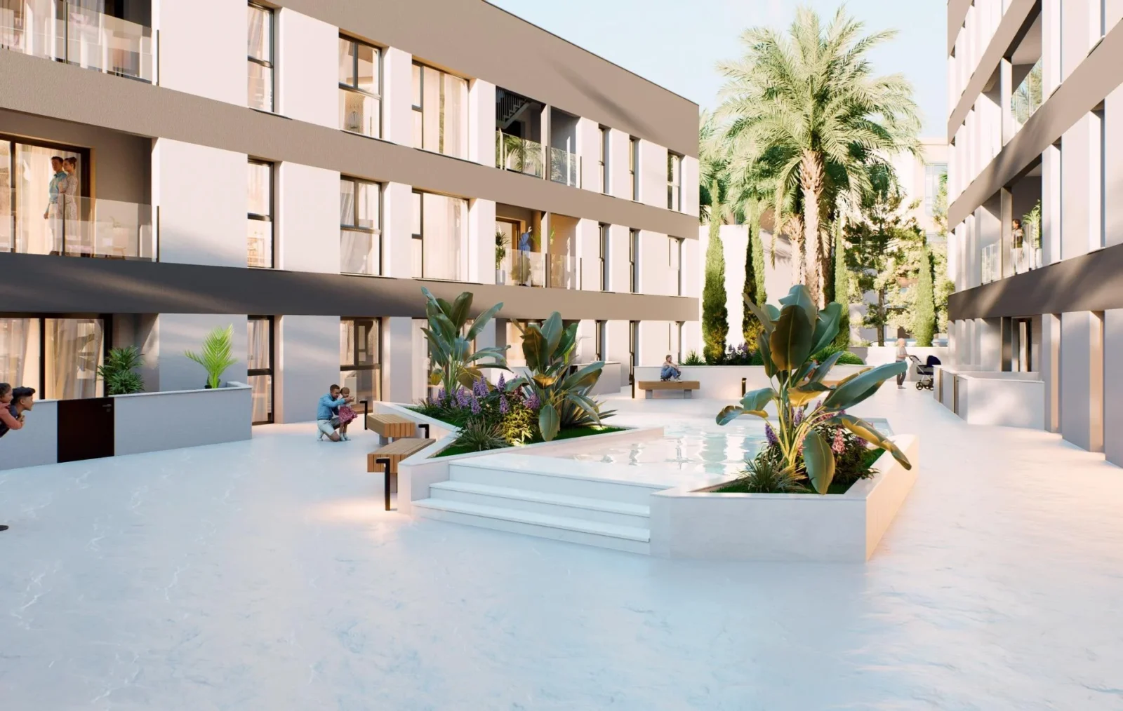 Penthouse med 1 soveværelse